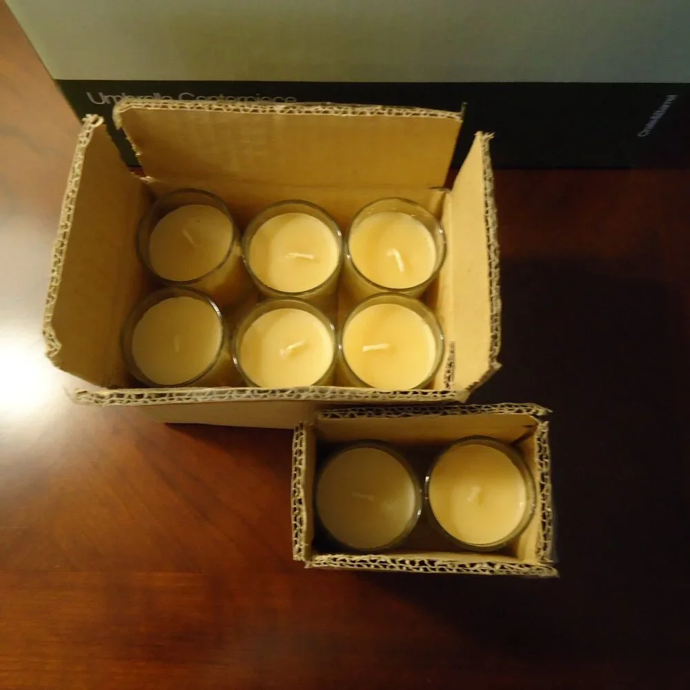 Crate & Barrel Patio Umbrella Centerpiece Candle Holder